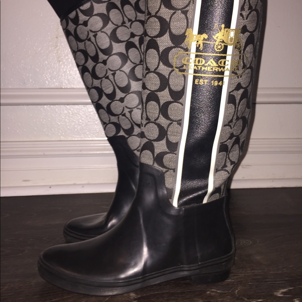 Coach Rain Boots